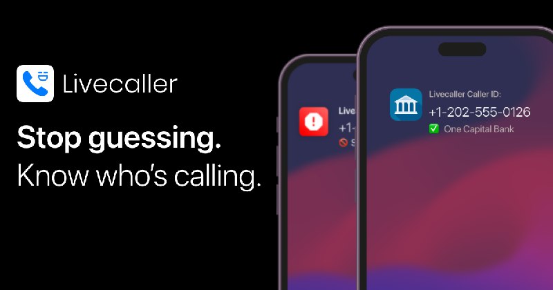 5. Livecaller标语：真正管用的来电显示功能，现在支持iOS系统啦