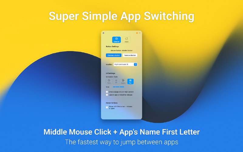 6. Dory标语：一款为记不住快捷键的人准备的应用切换器介绍：多莉（Dory）是一款专为记不住快捷键的人设计的应用切换工具