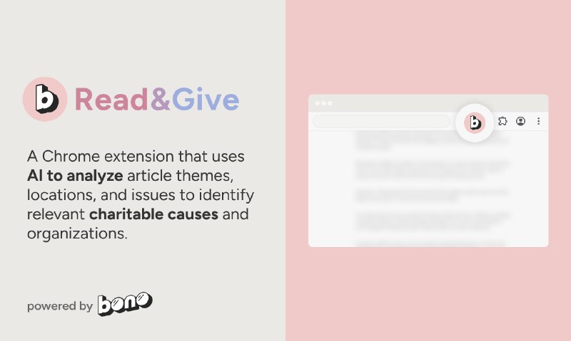 2. Read & Give by Bono标语：即刻阅读新闻，马上改变生活