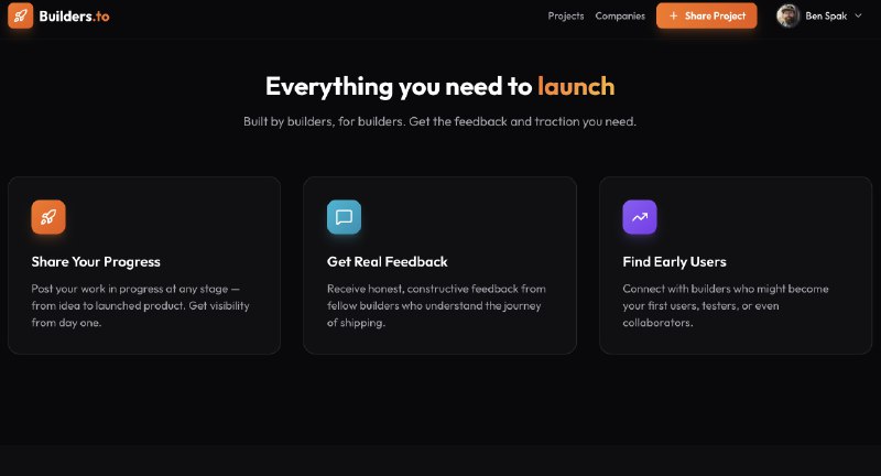 6. Builders.to标语：携手共进，加速交付