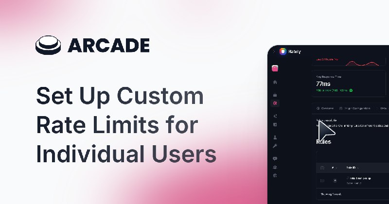 6. Rately标语：通过自定义速率限制来掌控你的 API 流量