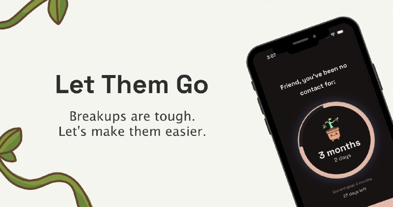 6. No Contact Tracker标语：忘掉前任的头号秘诀