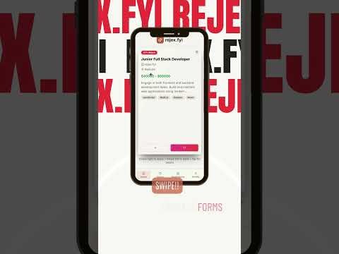 9. rejex.fyi标语：滑动切换工作，获取直言不讳的反馈