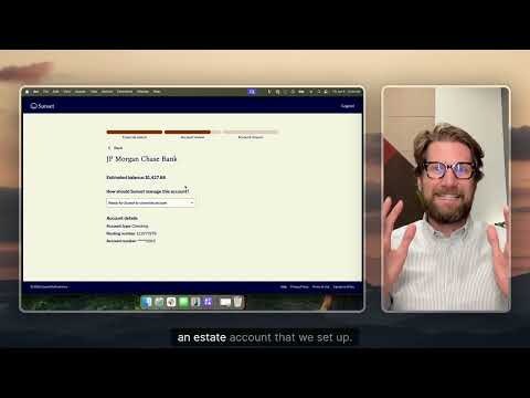 8. Sunset标语：查找并注销去世人员的银行账户介绍：使用Sunset在有人去世后查找并结清各类财务账户，包括银行账户、401k退休账户、个人退休账户（IRA）、人寿保险、信用卡、房地产等等
