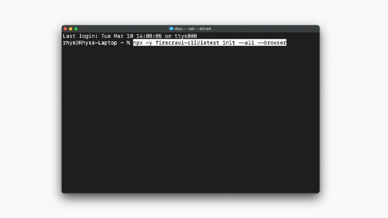 7. Firecrawl CLI标语：面向人工智能代理的完整网络数据工具包介绍：Firecrawl命令行工具（Firecrawl CLI）是一款集网页抓取、搜索和浏览功能于一体的工具包