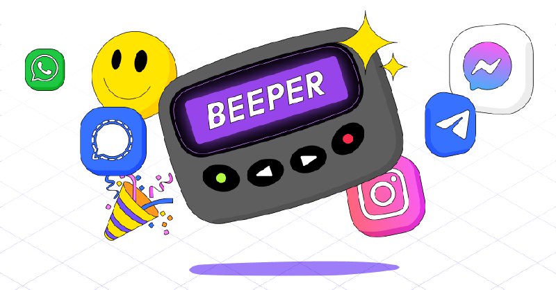 5. Beeper标语：一个应用程序搞定你所有的聊天
