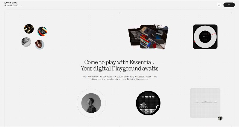 6. Nothing Playground标语：给你的Nothing手机设置氛围代码注：“Vibe-code”可能是“Nothing”手机特有的一个功能，直译为“氛围代码”，“Nothing”是一个手机品牌名