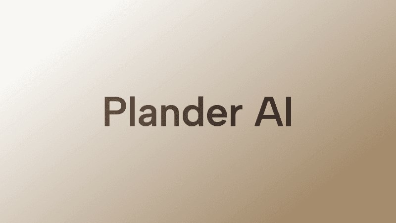 4. Plander.ai标语：你的个人人工智能项目管理助手，能把目标拆解成具体步骤