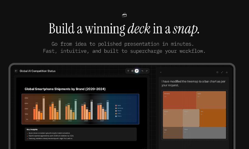 2. Snapdeck标语：幻灯片的可爱之选